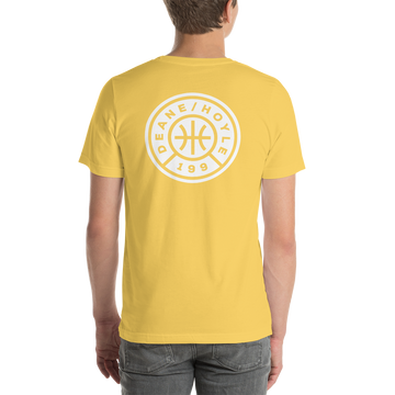 Deane & Hoyle Basic T-Shirt (2021 Logo-Print) - yellow colorway